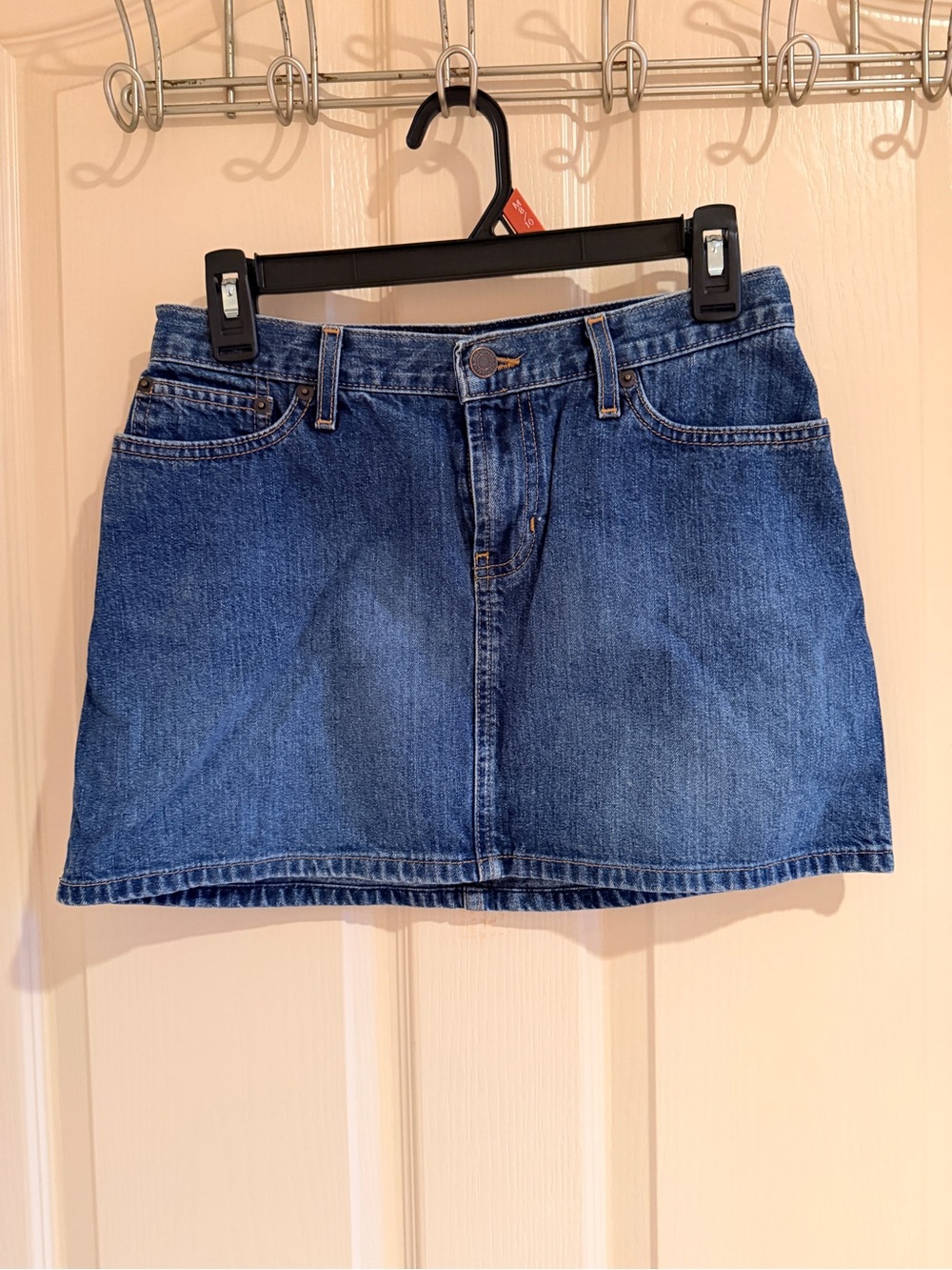 Y2K Denim Done Right 💙 Abercrombie Mini Skirt Size 0